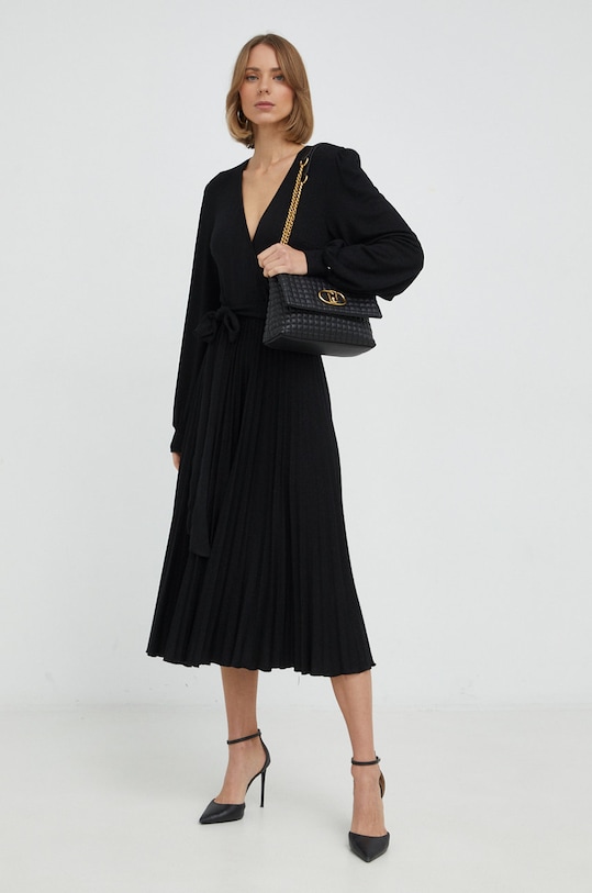 Nissa rochie RC13567 negru ZW22