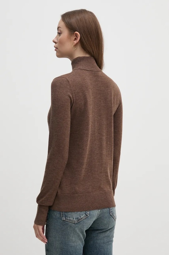 Odzież Mos Mosh sweter wełniany 146030 brązowy