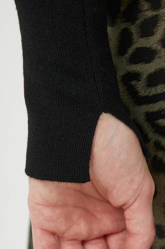 Mos Mosh sweter wełniany 146030 czarny