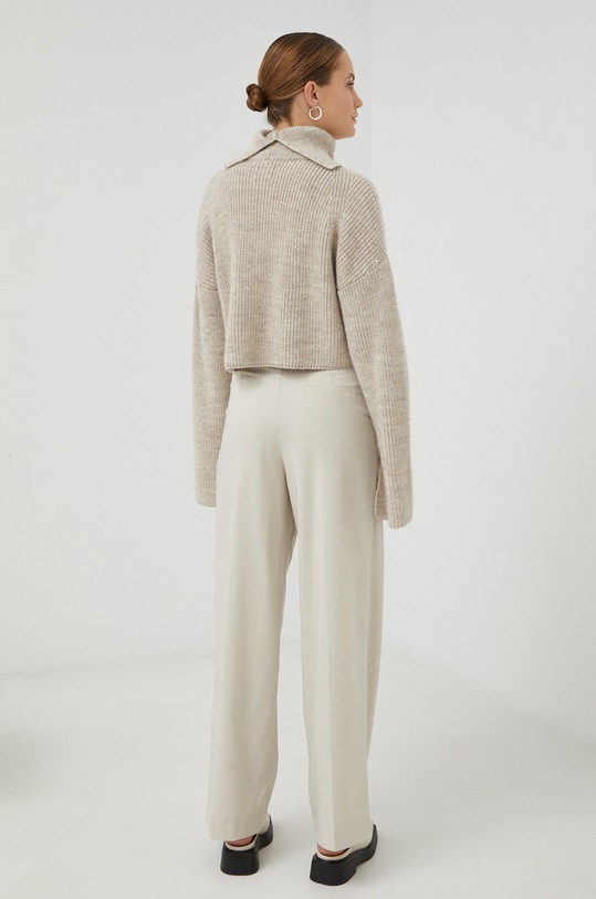 Îmbrăcăminte Herskind pulover de lana 4509750 bej