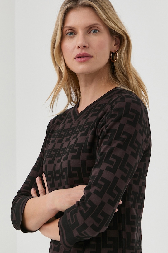 Liviana Conti sweter brązowy L2WF32