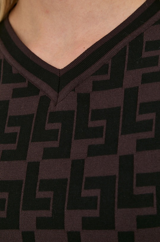 Liviana Conti sweter L2WF32 brązowy