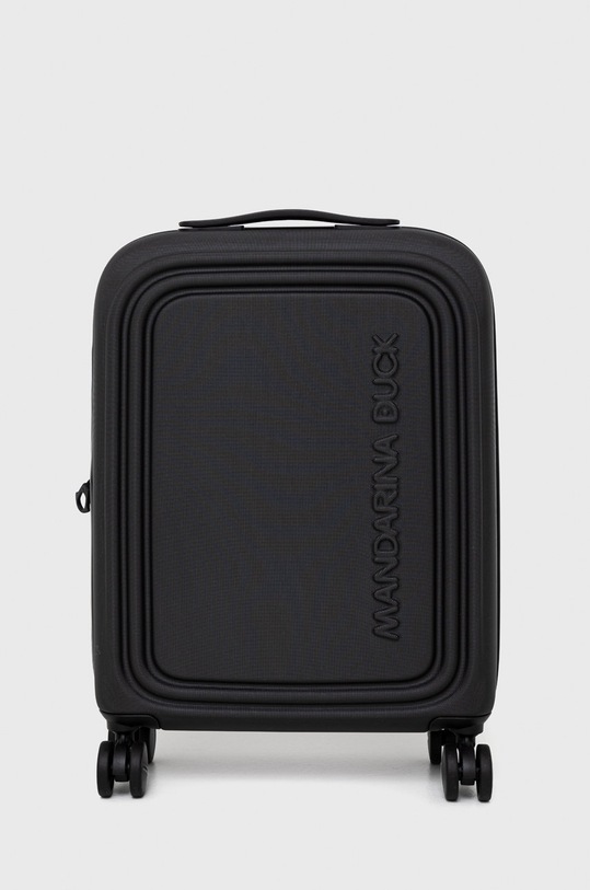 Mandarina Duck walizka LOGODUCK + 76x36x33 cm mieści A4 czarny P10SZV24