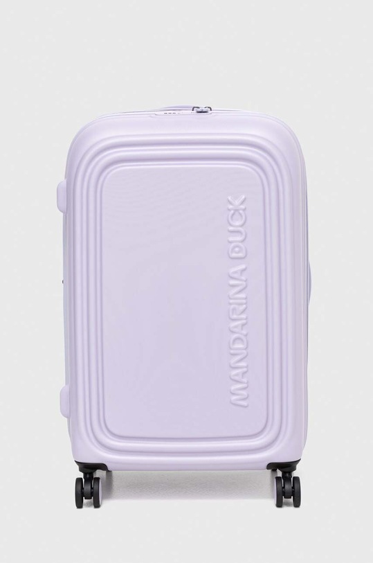 Mandarina Duck walizka LOGODUCK + 76x36x33 cm mieści A4 fioletowy P10SZV32