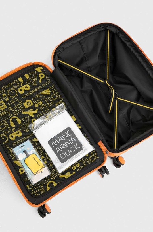 Kufor Mandarina Duck LOGODUCK + 67x45x28 cm P10SZV32 oranžová