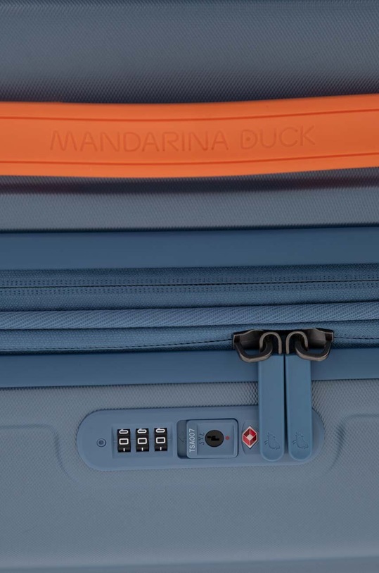 Kufor Mandarina Duck LOGODUCK + 67x45x28 cm modrá P10SZV32