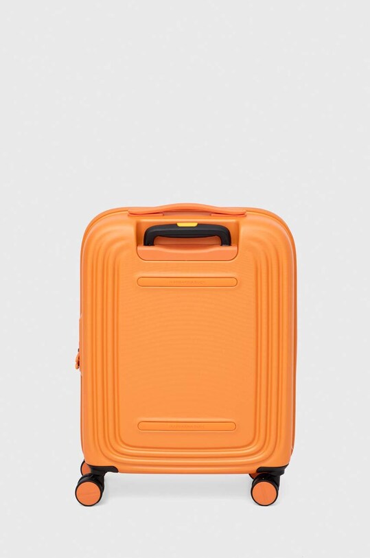 Akcesoria Mandarina Duck walizka LOGODUCK + 76x36x33 cm P10SZV54 pomarańczowy