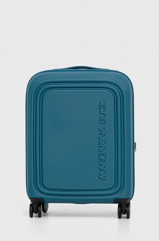 Mandarina Duck valigia semplice turchese P10SZV54
