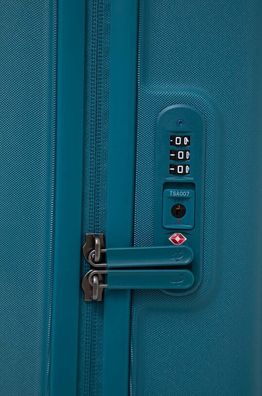 Mandarina Duck valigia turchese P10SZV54