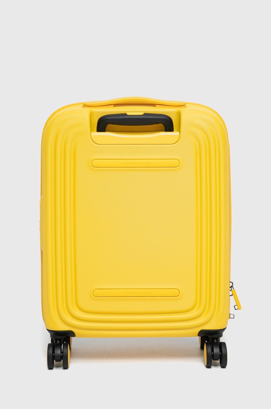 Akcesoria Mandarina Duck walizka LOGODUCK + 76x36x33 cm P10SZV54 żółty