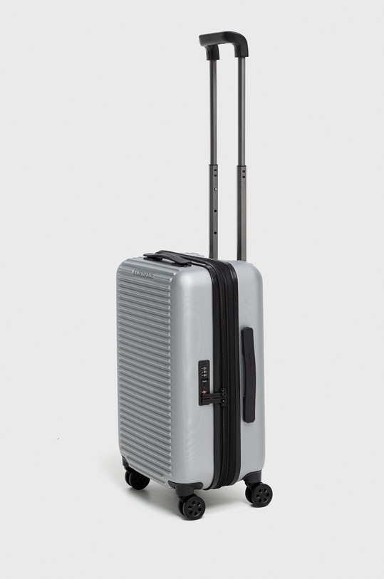 Kufr Mandarina Duck TANK CASE P10FSV21 stříbrná ZW22