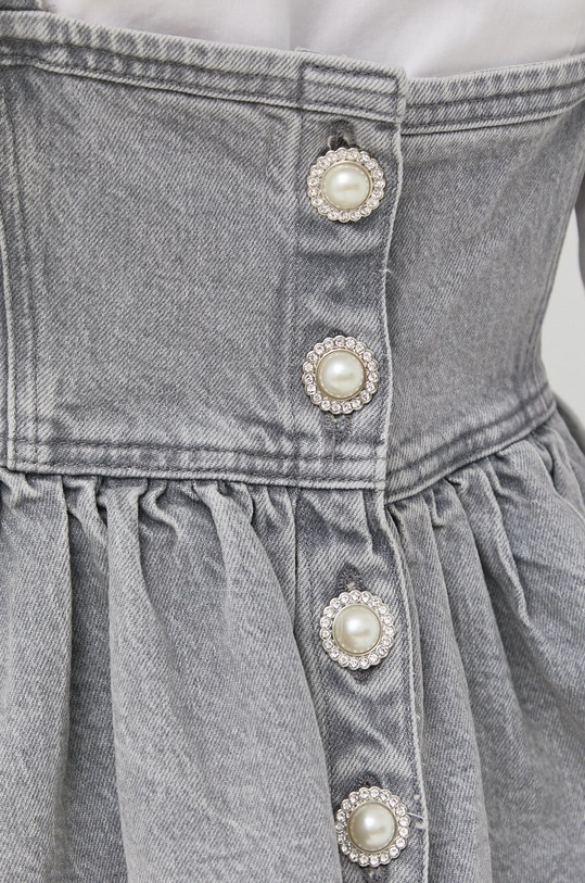 Custommade bluzka jeansowa 999448102 szary