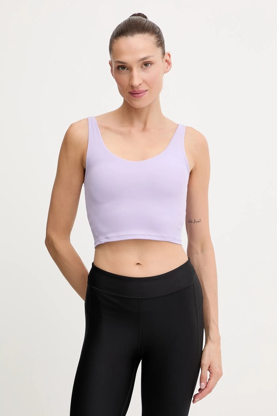 Joy in me top do jogi Grace z elastanem fioletowy Top.Grace