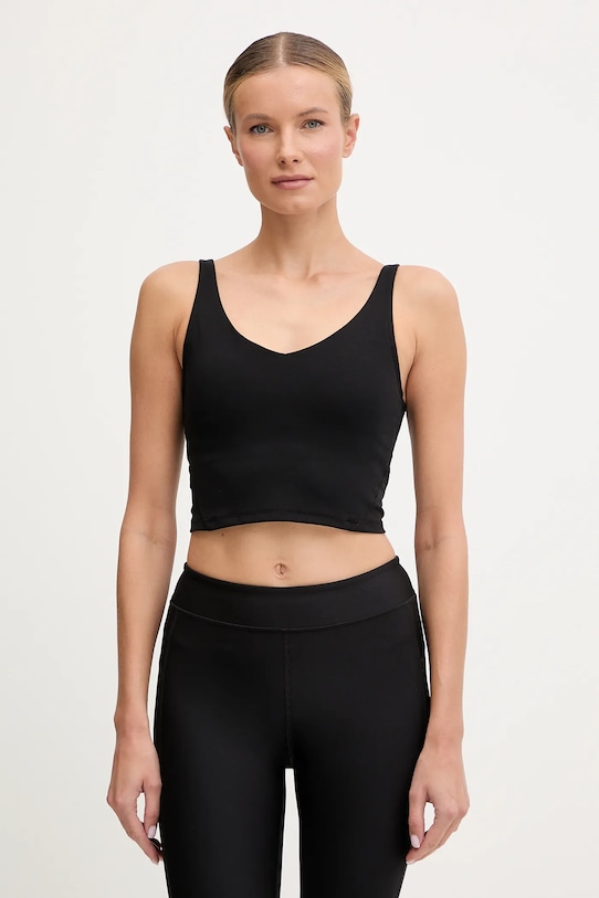 Joy in me top do jogi Grace z elastanem czarny Top.Grace