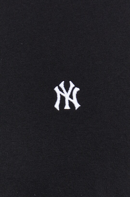 47 brand t-shirt bawełniany MLB New York Yankees BB017TEMBRT562256JK czarny