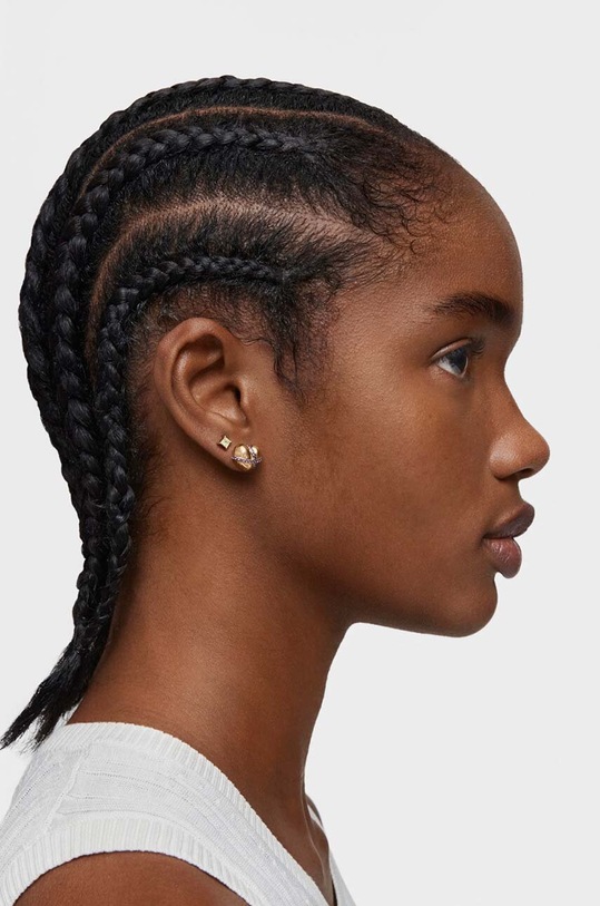 Срібні сережки з позолотою Tous Lligat 1004009400 золотий AA00