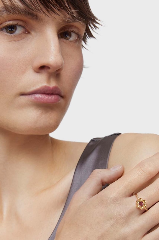 Tous aranyozott ezüst gyűrű 14 arany 1004032014