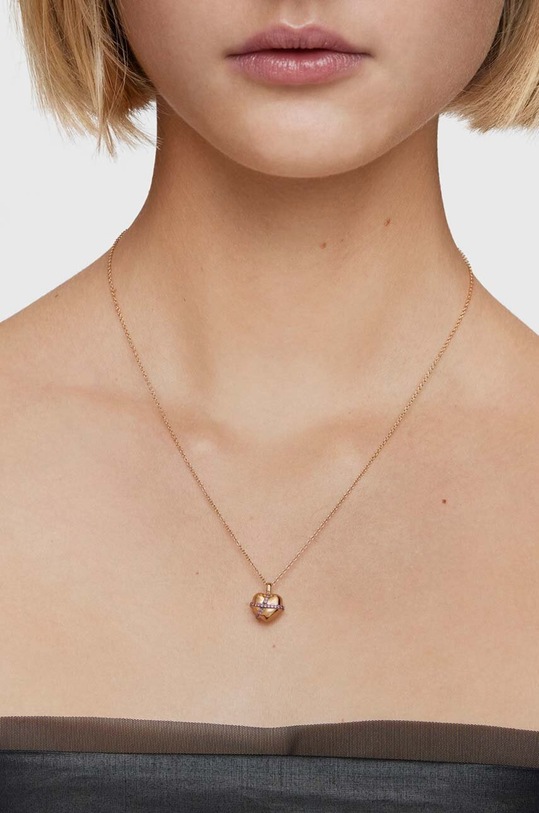 Strieborný pozlátený náhrdelník Tous 1004009300