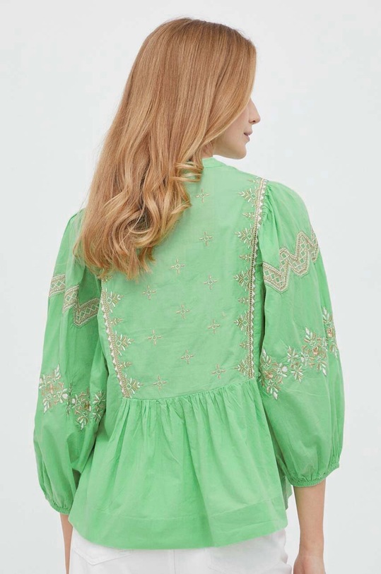 Odzież Rich & Royal bluzka bawełniana 2305.728 zielony