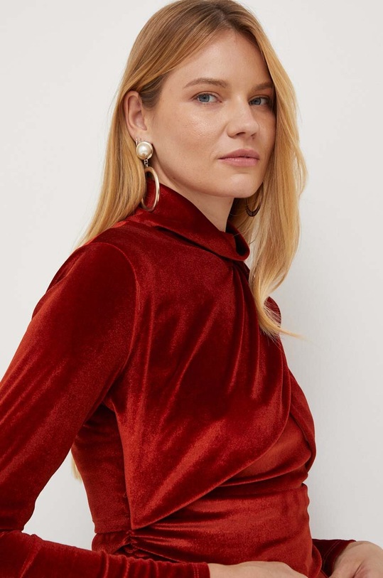 Silvian Heach bluza portocaliu CVA23067TS