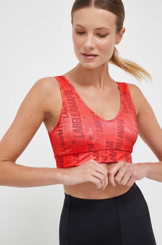 LaBellaMafia sutien sport Zero usor rigidizat rosu LB.28167