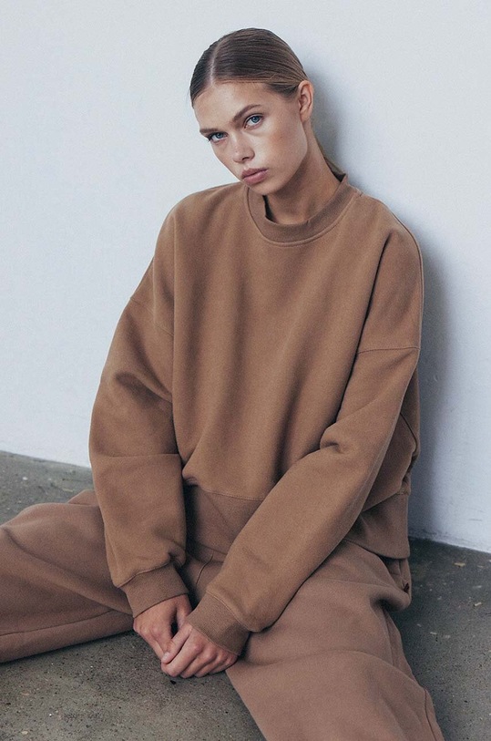 MUUV. bluza bawełniana SMOOTH COTTON bluza.over.SMOOTHCOTTON