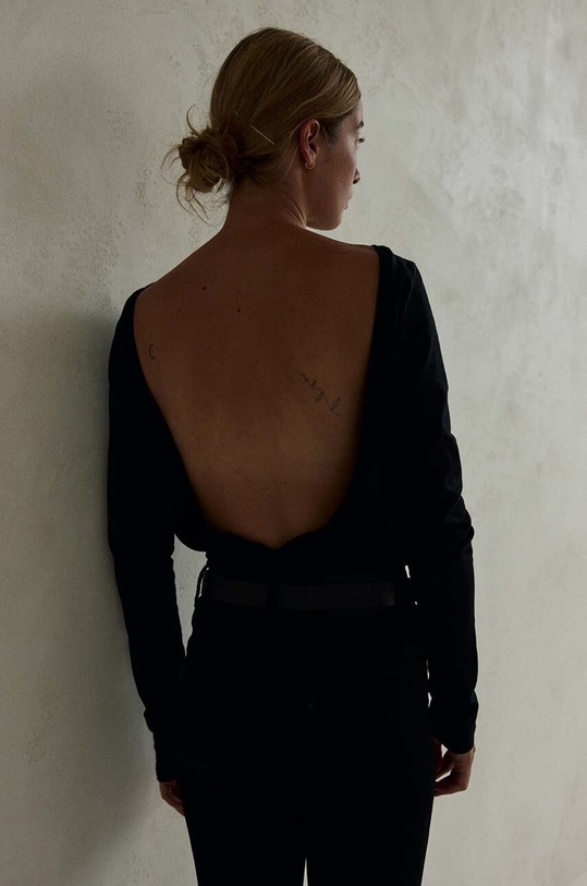 MUUV. longsleeve din bumbac longsle.BACKRENROUTE.bl