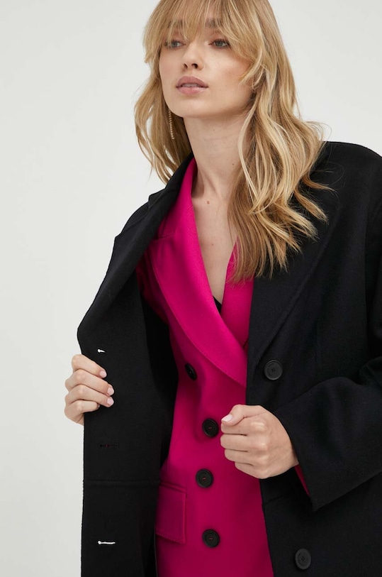 Liviana Conti płaszcz wełniany F3WW53