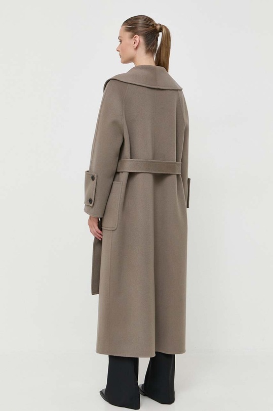 Одяг Вовняне пальто Beatrice B 23FA2500DOUBLE бежевий