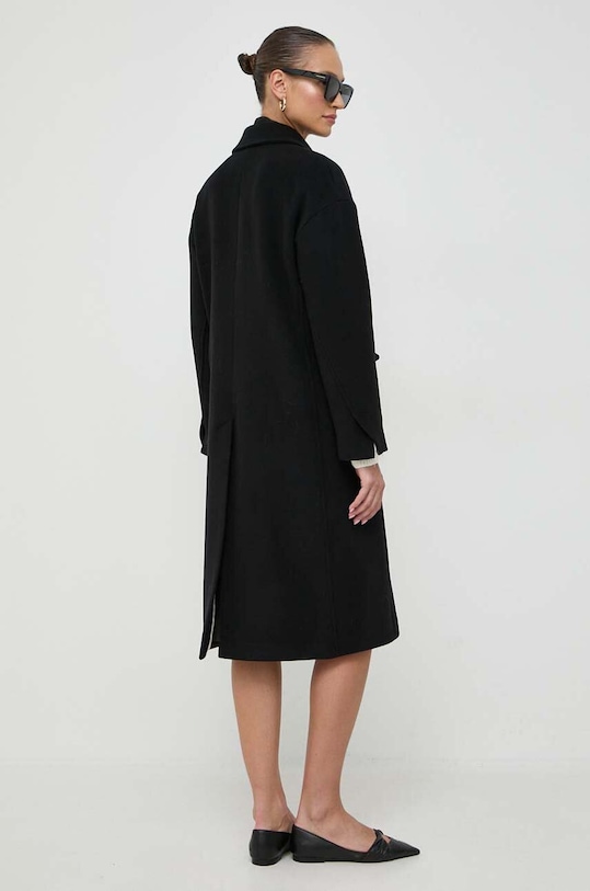 Îmbrăcăminte Beatrice B palton de lana 23FA2546SOLID negru