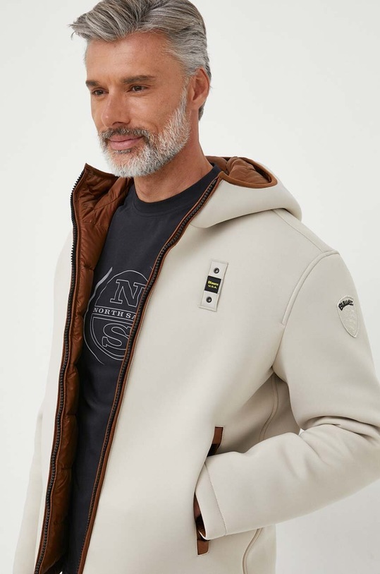 Blauer giacca in piuma reversibile BLUC06047 beige AW23