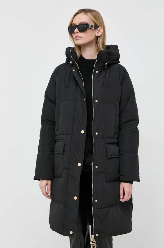 Silvian Heach geaca de puf negru GPA23009PI