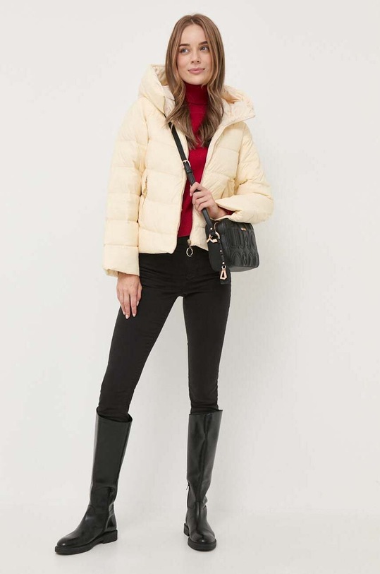 Silvian Heach kurtka puchowa GPA23255PI żółty ZW23