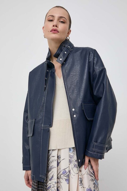 Bunda Beatrice B oversize tmavomodrá 23FA3901MET