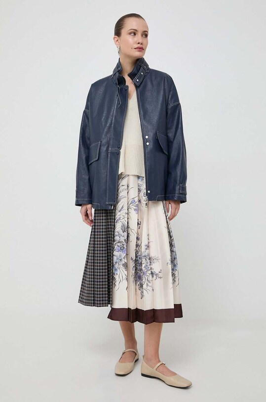 Bunda Beatrice B 23FA3901MET tmavomodrá ZW23