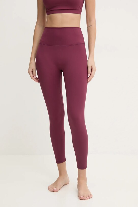 Легінси для йоги Joy in me Oneness Bond з еластаном бордо Legginsy7.8.Oneness.Bo