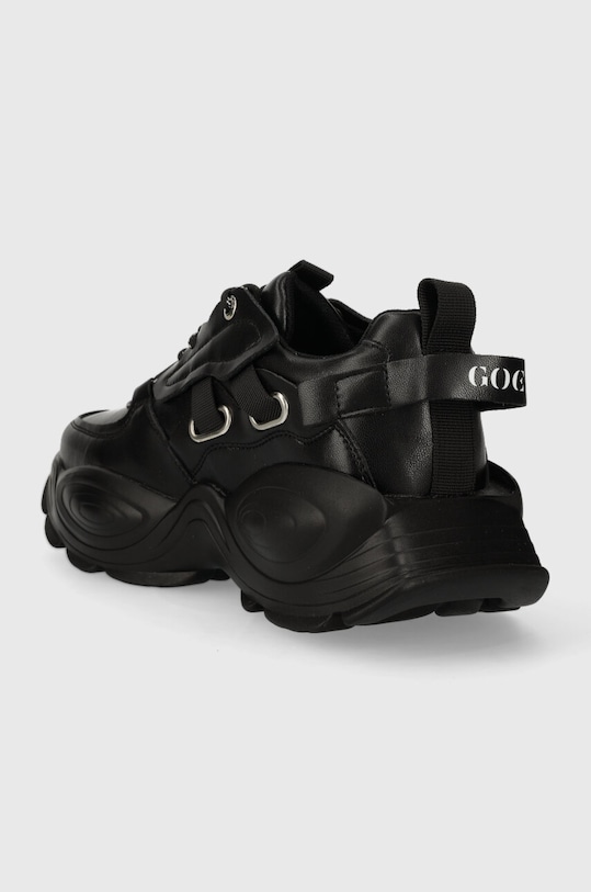 Încălțăminte GOE sneakers din piele MM2N4014.BLACK negru