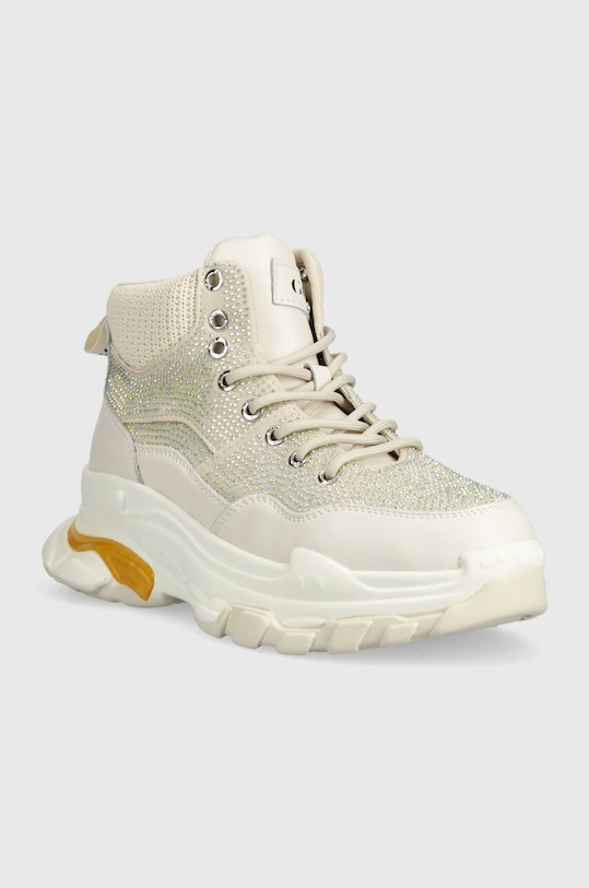 Kožené tenisky GOE MM2N4016.WHITE biela ZW23