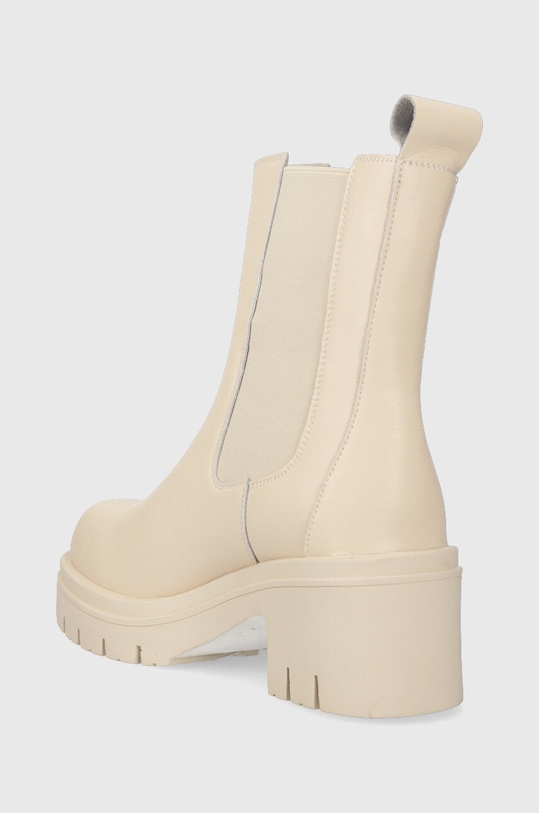 Обувки Кожени боти челси GOE MM2N4055.BEIGE бежов