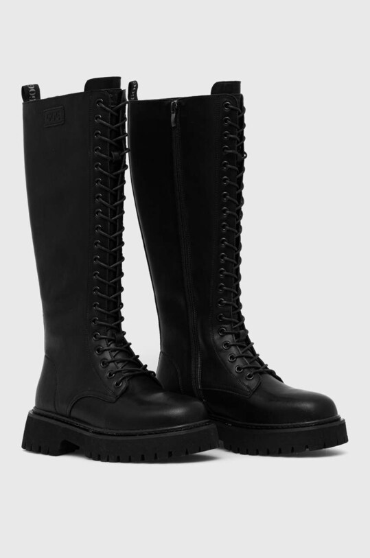 Kožne čizme GOE MM2N4069.BLACK crna ZW23