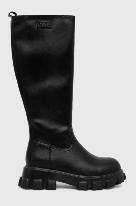 GOE kozaki skórzane pozostałe czarny MM2N4070.BLACK