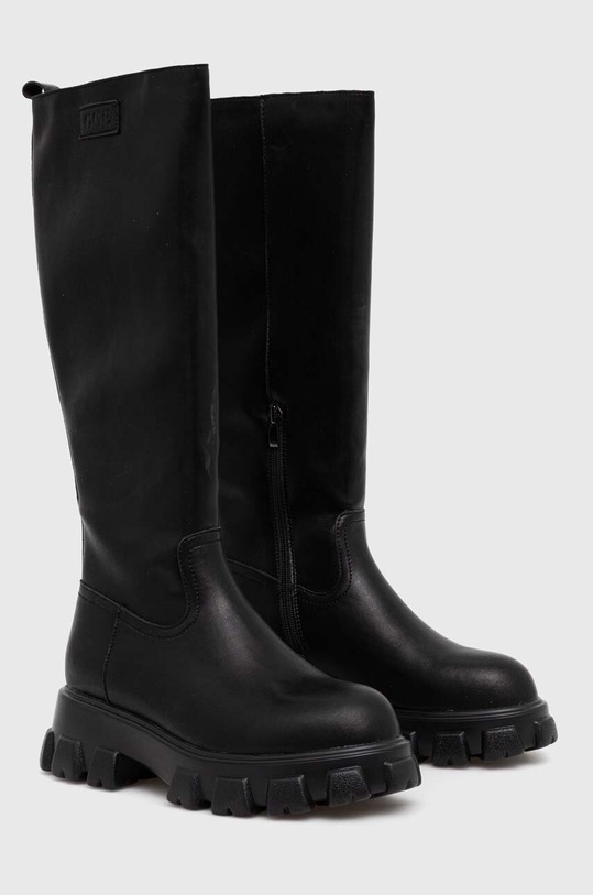 GOE kozaki skórzane MM2N4070.BLACK czarny ZW23