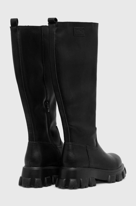 Obuwie GOE kozaki skórzane MM2N4070.BLACK czarny