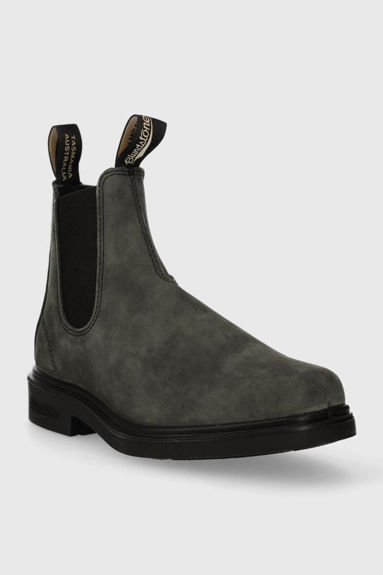 Blundstone sztyblety zamszowe 1308.Rustic.Black szary ZA00