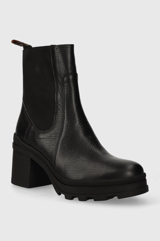 Kožne gležnjače Charles Footwear Melby Melby crna ZW23