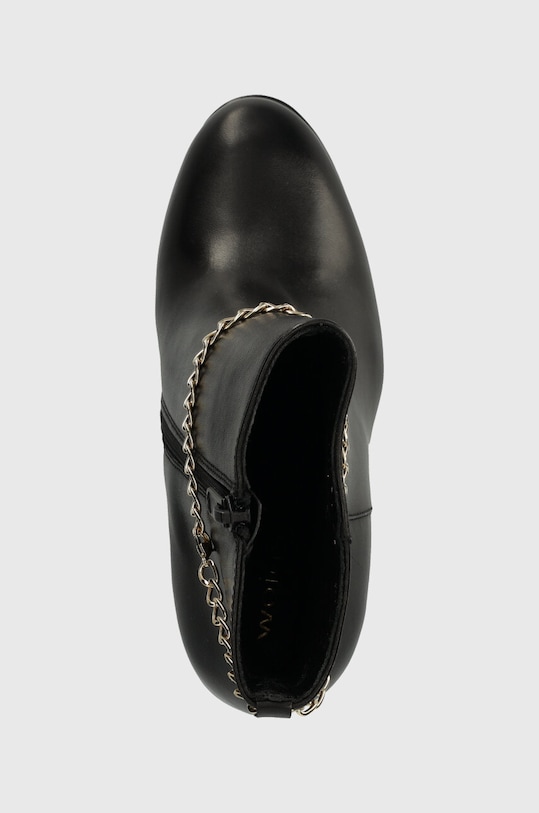 Wojas cizme de piele negru 5521051