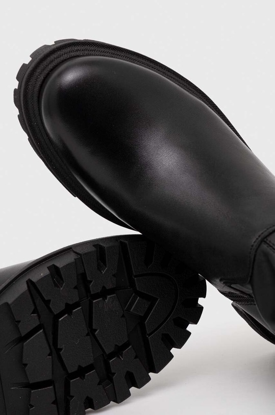 Wojas kozaki skórzane czarny 7104981