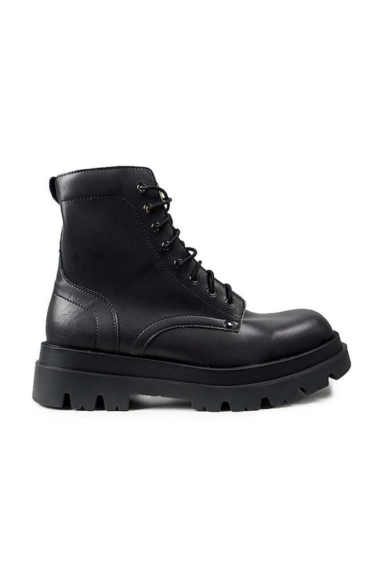 Altercore buty wysokie Matthew imitacja skóry licowej czarny Matthew.Vegan