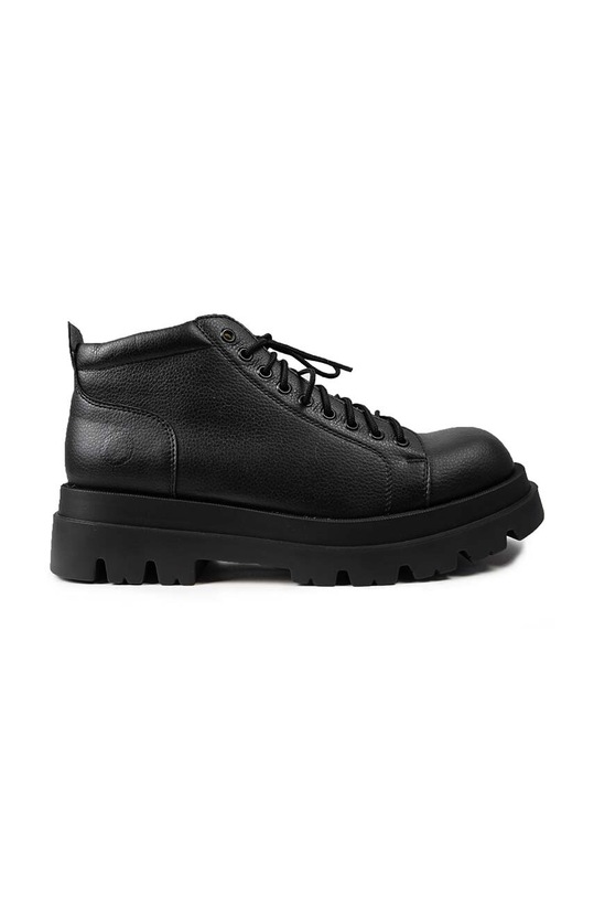 Altercore buty wysokie Oscar imitacja skóry licowej czarny Oscar.Vegan