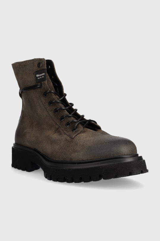 Blauer cizme din piele intoarsa FLYNN F3FLYNN02.SUE maro ZW23